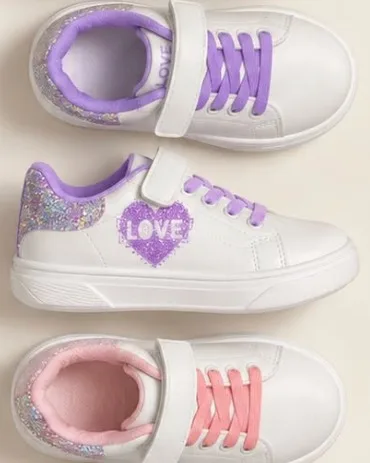 Kids LOVE Glitter Sneakers